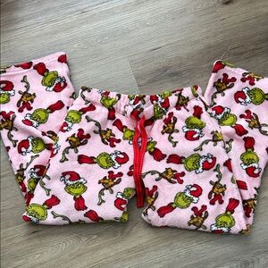 Pink Grinch Pajama Pants